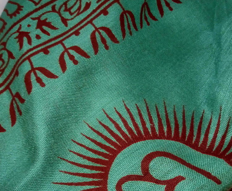 Om Print Pareo Scarf