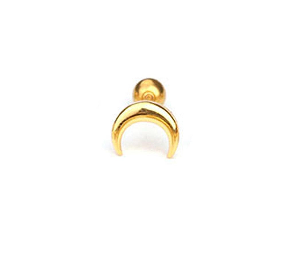 Piercing Gold Zircónica