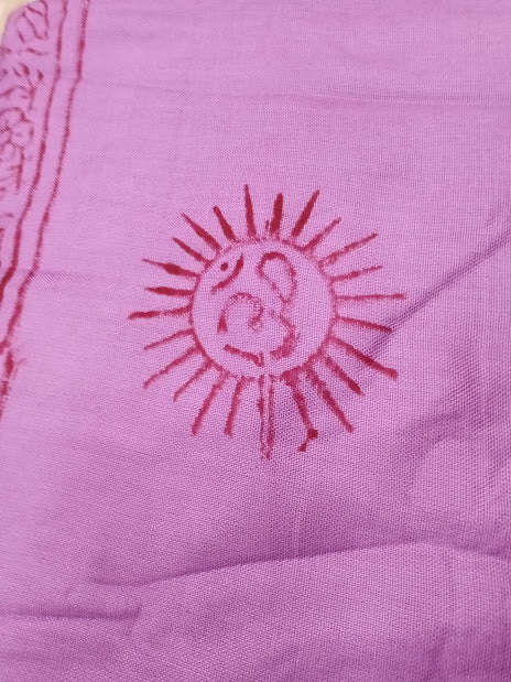 Om Print Pareo Scarf