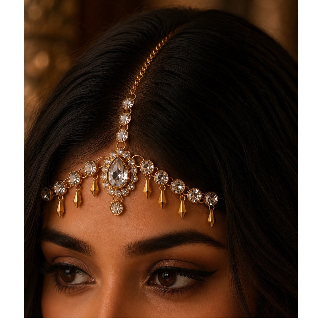 Tiara Tikka Dourada