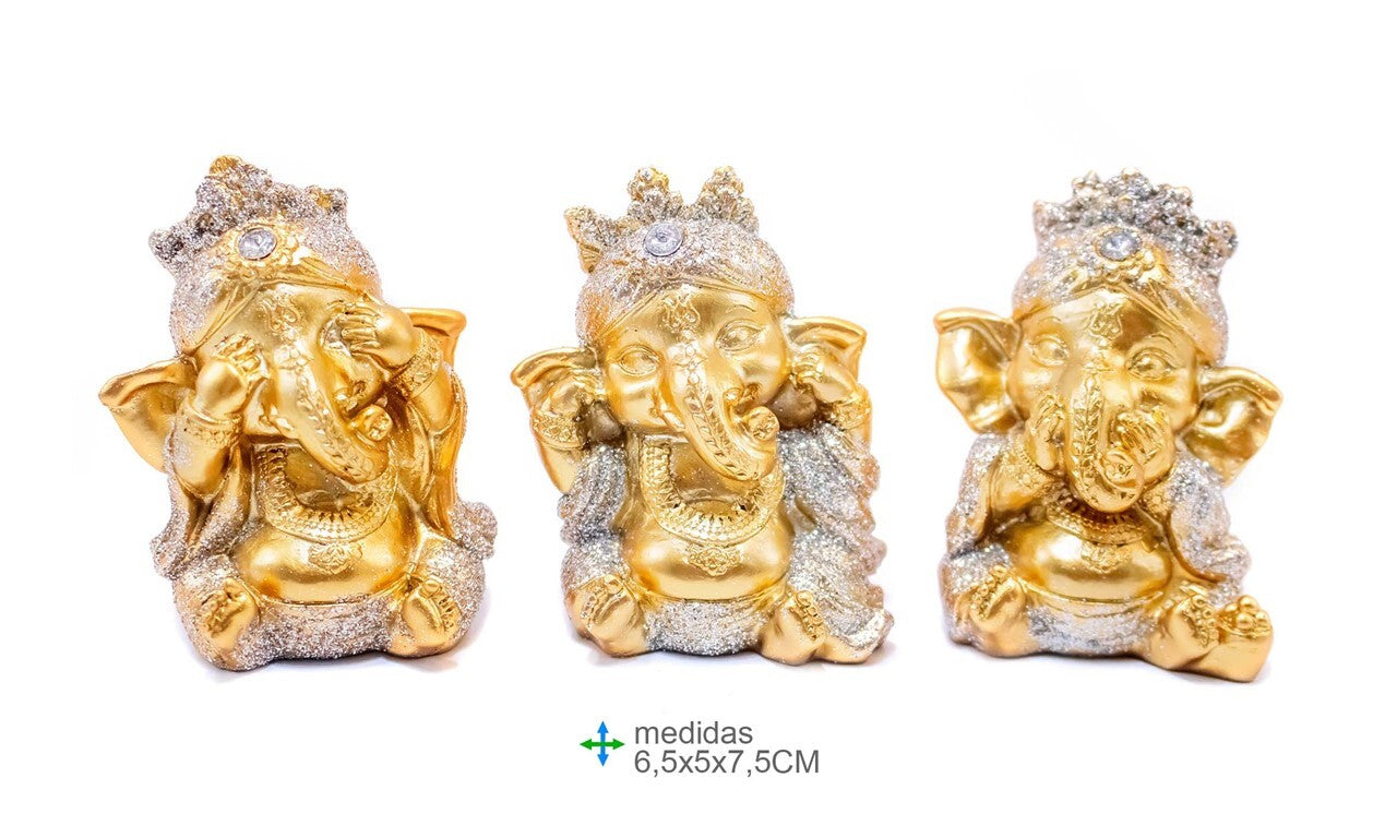 Ganesha Conjunto Três Sábios