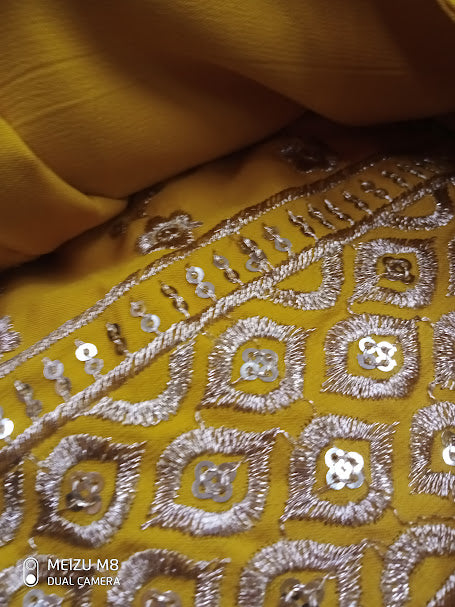 Sharara Set de criança Amarelo