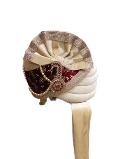 Turbante Indiano Trabalhado