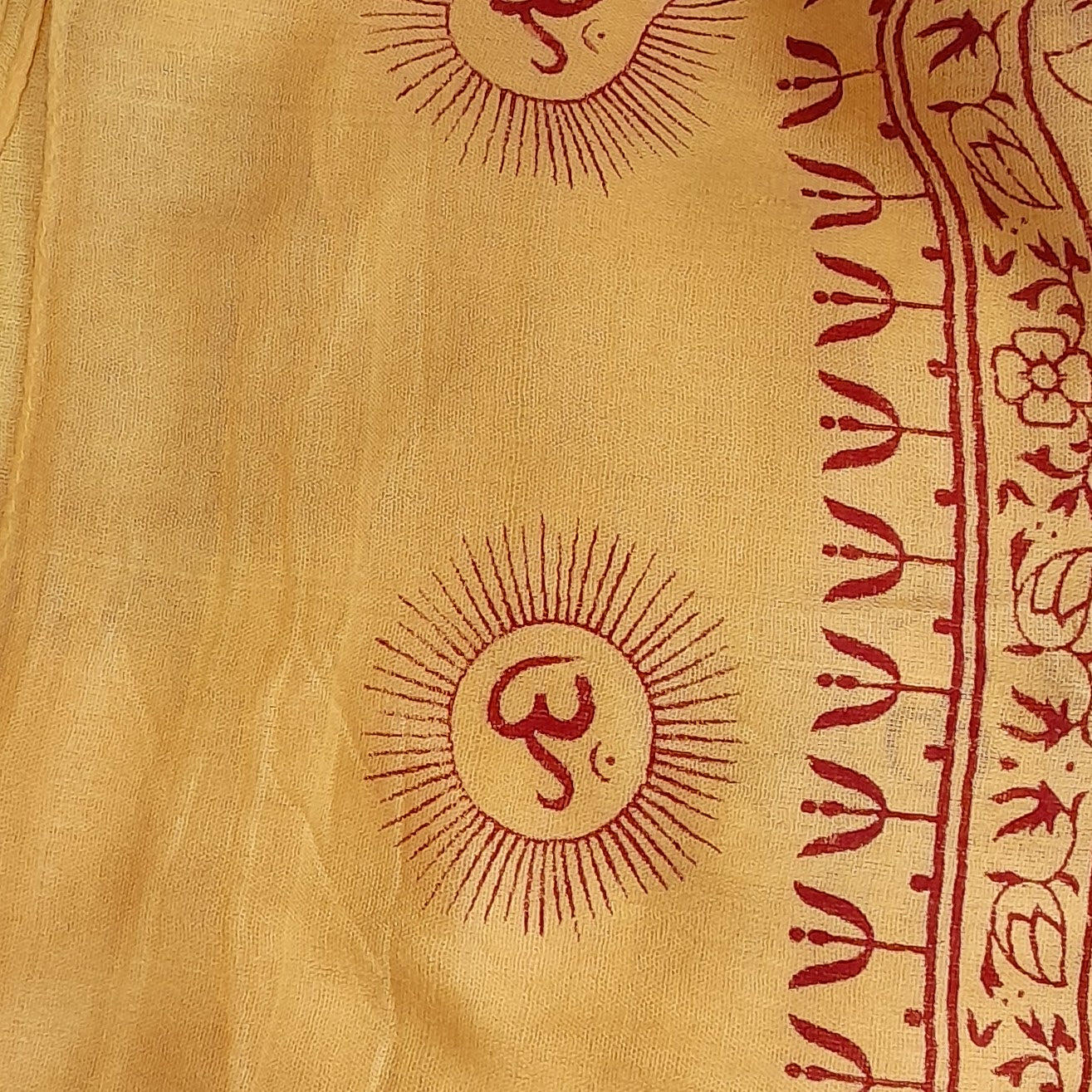 Om Print Pareo Scarf