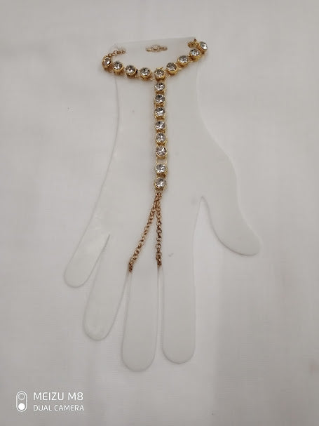 Hand Cuff Dourada