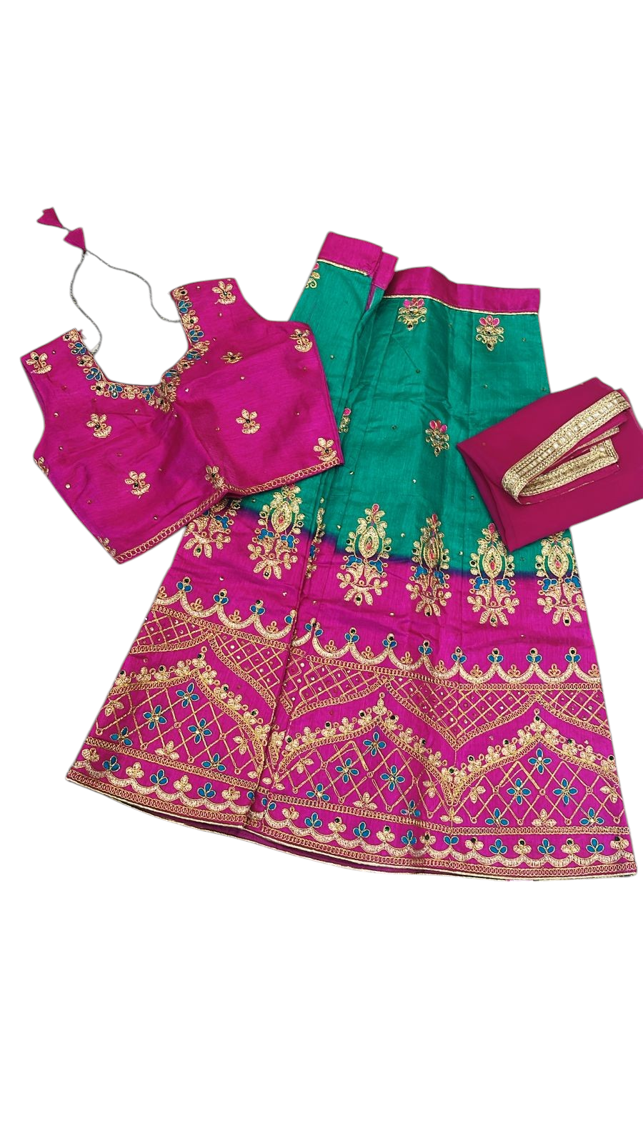 Lehenga choli criança