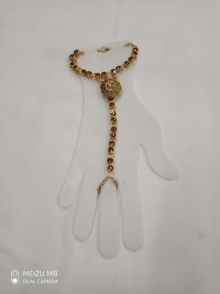 Hand Cuff Dourada