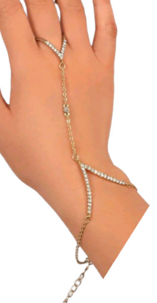 Hand Cuff Dourada