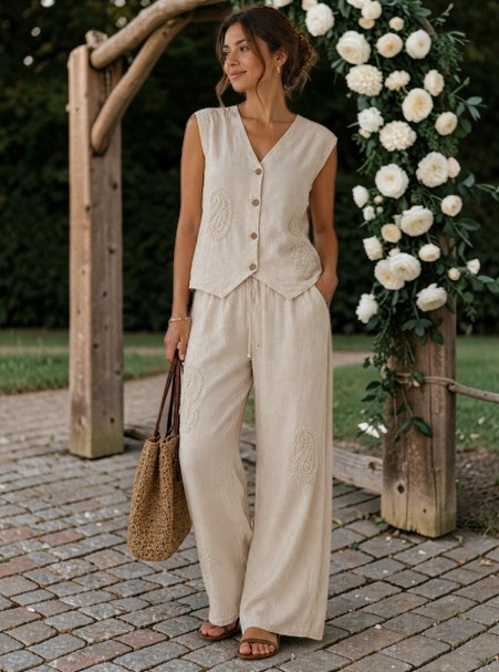 Conj Pantalon + Colete