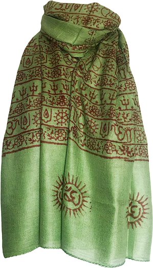 Om Print Pareo Scarf