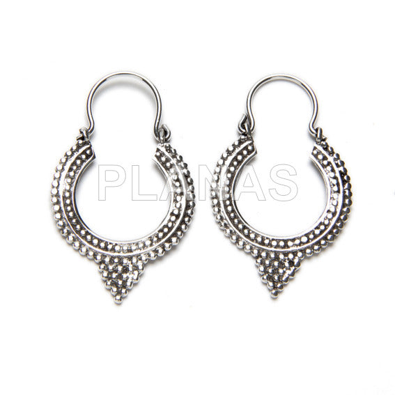 Silver Hoops Par