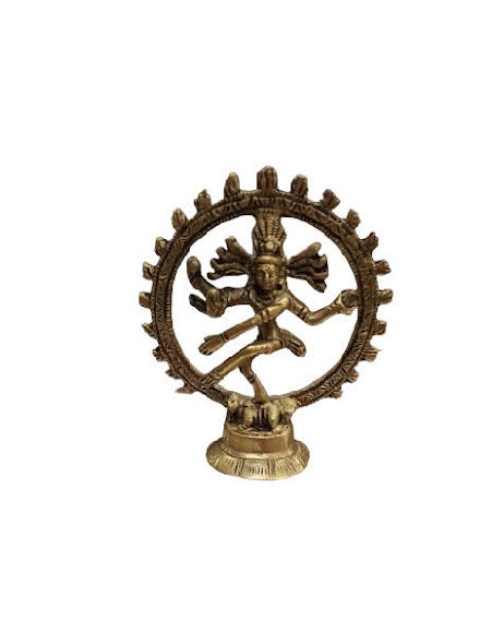 Shiva Nataraja Latão