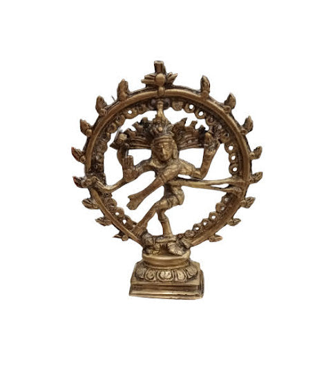 Shiva Nataraja Latão