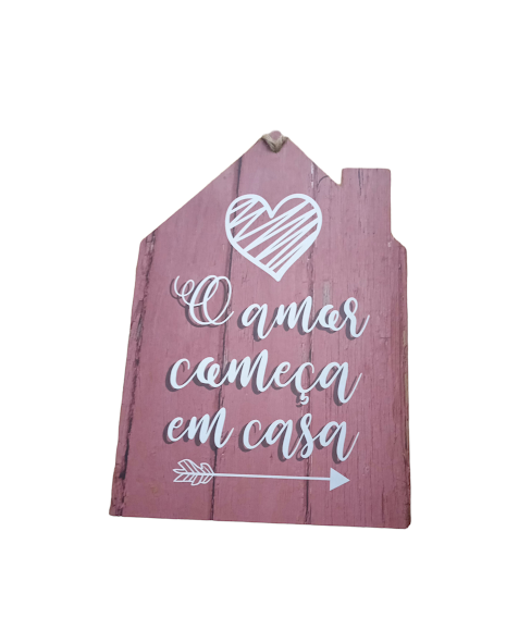 Placa Decorativa Amor