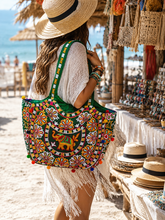 Saco Boho Elefante