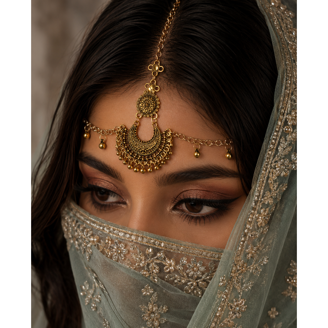 Tiara Tikka Dourada