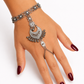 Hand Cuff Prateada