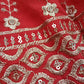 Sharara Set de criança Vermelho