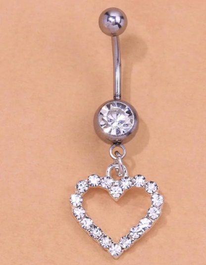 Piercing Umbigo Com Pendente