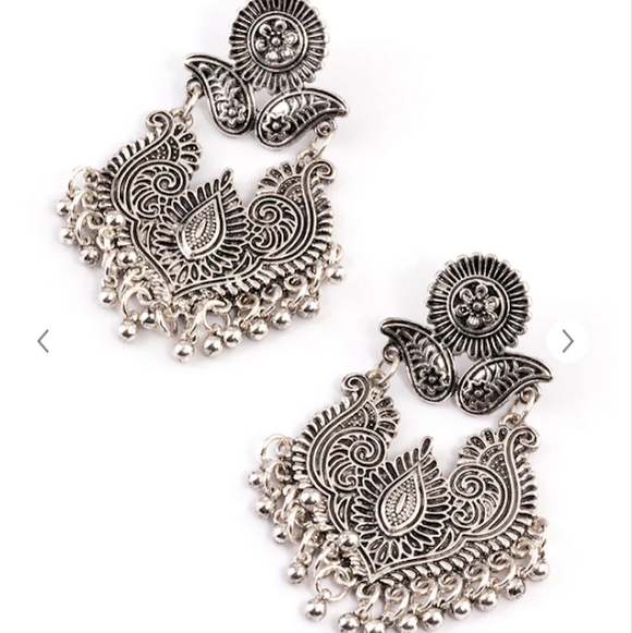 Bohemian Antique Hoops