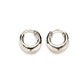 Argolas Silver Gems Par