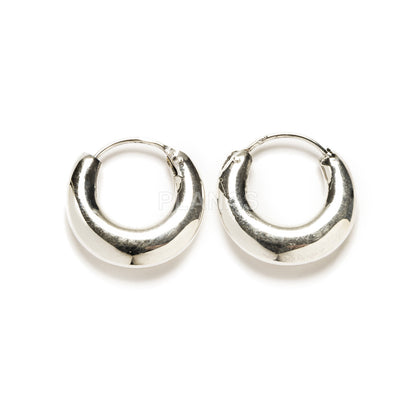 Argolas Silver Gems Par