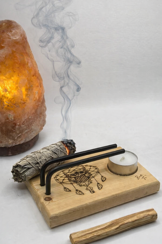 Suporte Pau Santo e White Sage