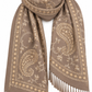✨ Écharpe Quente e Elegante com Padrão Paisley  ✨