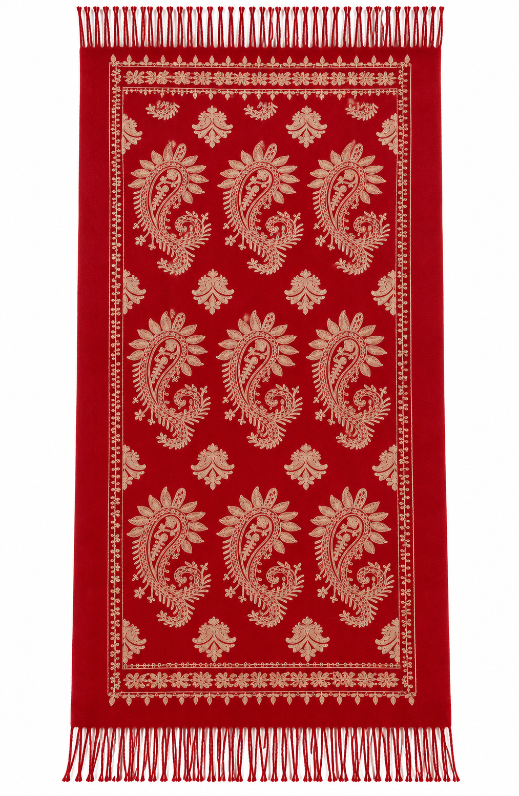 ✨ Écharpe Quente e Elegante com Padrão Paisley  ✨