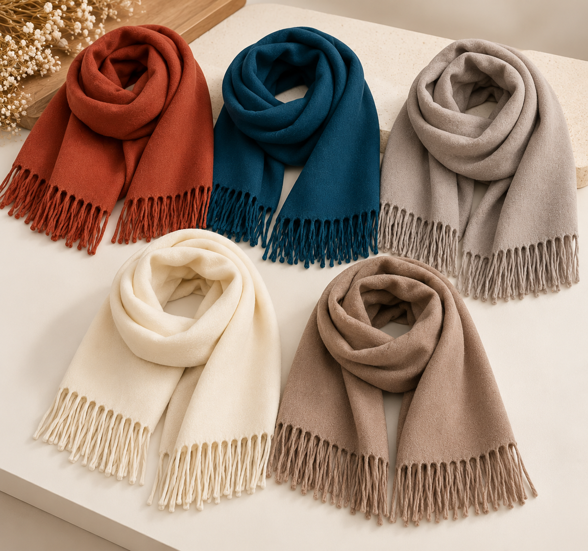Écharpe Cashmere Lisa Magestic