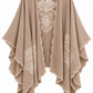 Capa Feminina Boho Chic com Bordado