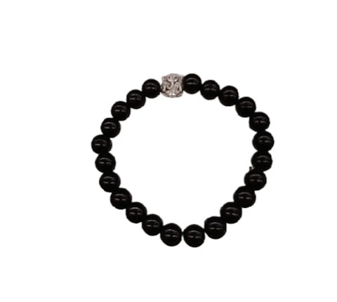 Pulseira Pedras Naturais Com Ganesha