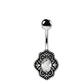 Piercing Umbigo Prateado