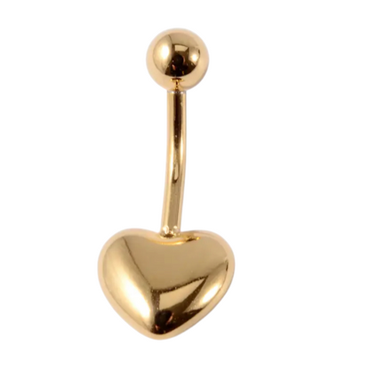 Piercing Umbigo Dourado