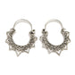 Silver Hoops Par