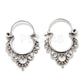 Silver Hoops Par