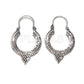 Silver Hoops Par