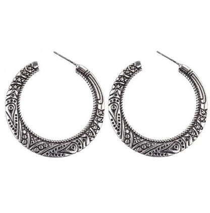Bohemian Antique Hoops